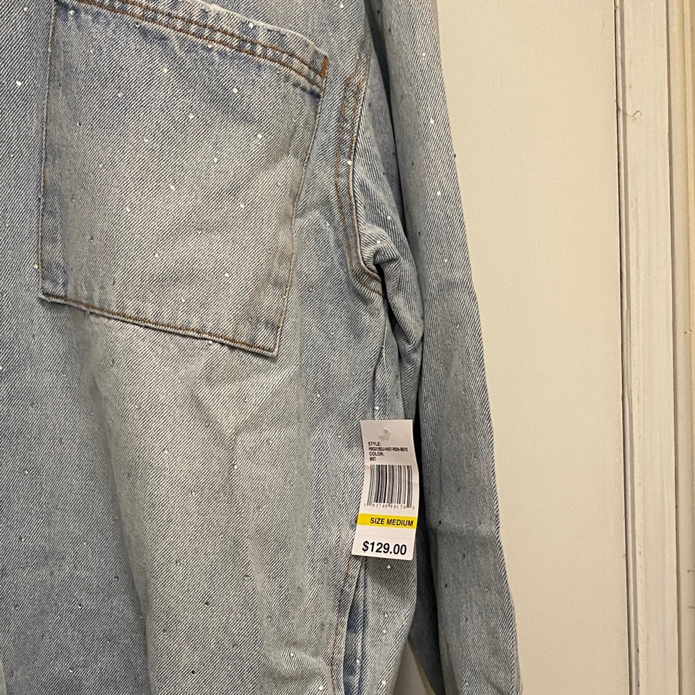 Habitual Speckled Light Blue Relaxed Jeans